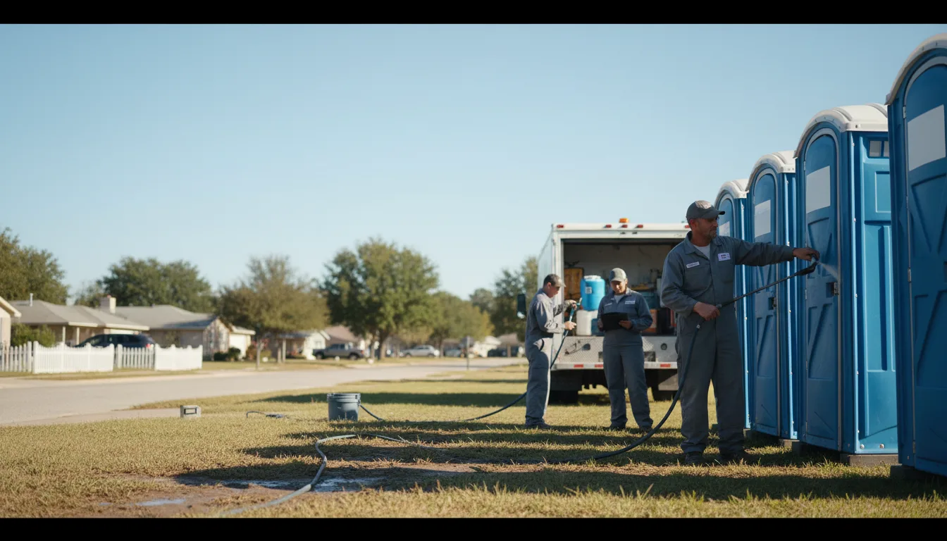 Long-Term Portable Toilet Rental in Marengo, IA near me